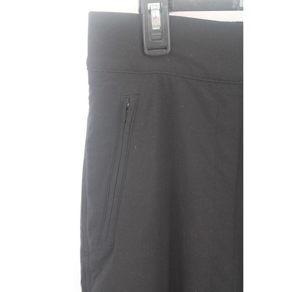 Athleta Chelsea CARGO BLACK LINEDPANT SIZE 8 T TALL EUC - Picture 3 of 10